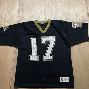 Vintage Logo 7 Jim Everett New Orleans Saints‎ Size Medium 42-44 Mesh Jersey